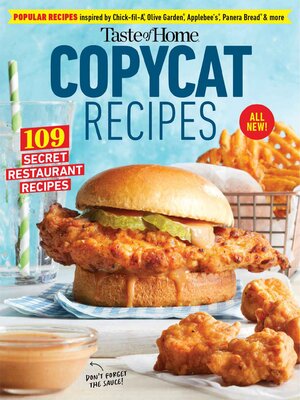 cover image of Copycat Recipes